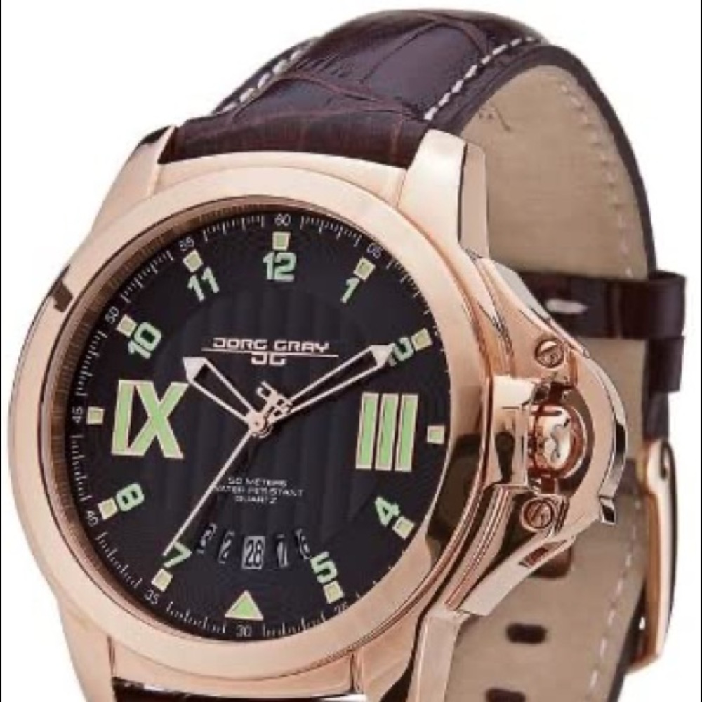 Jorg Gray SS Men’s Watch Rose Gold 44mm JG1850-23